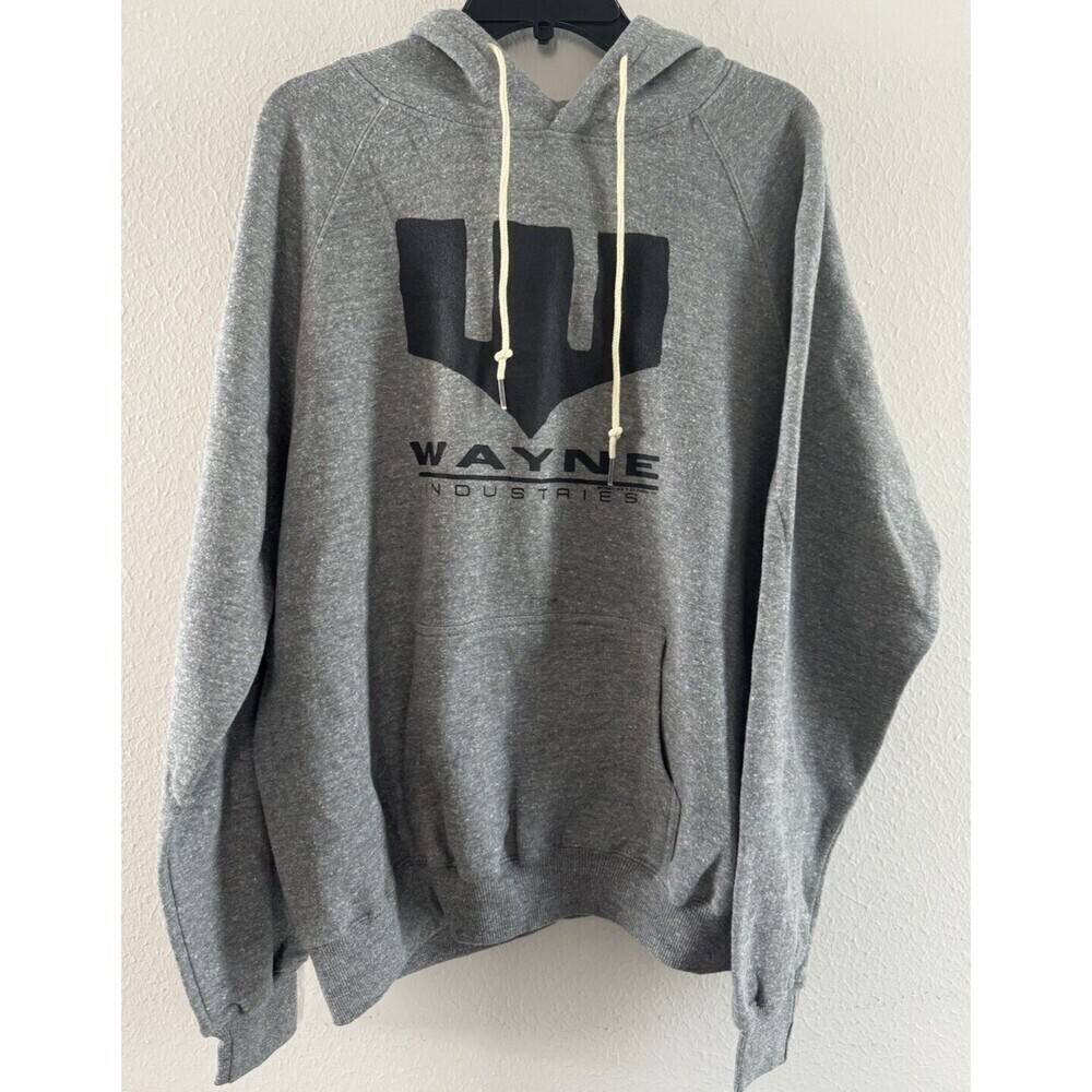Popfunk Batman The Wayne Official Premium Ultrasoft Tri-Blend Hoodie  size XL